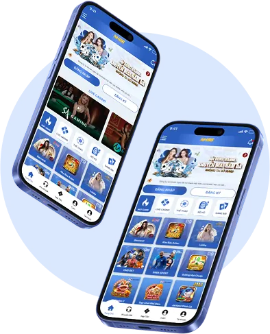 Hình ảnh chơi game trên điện thoại di động, thể hiện sự tiện lợi của ứng dụng vn23 casino